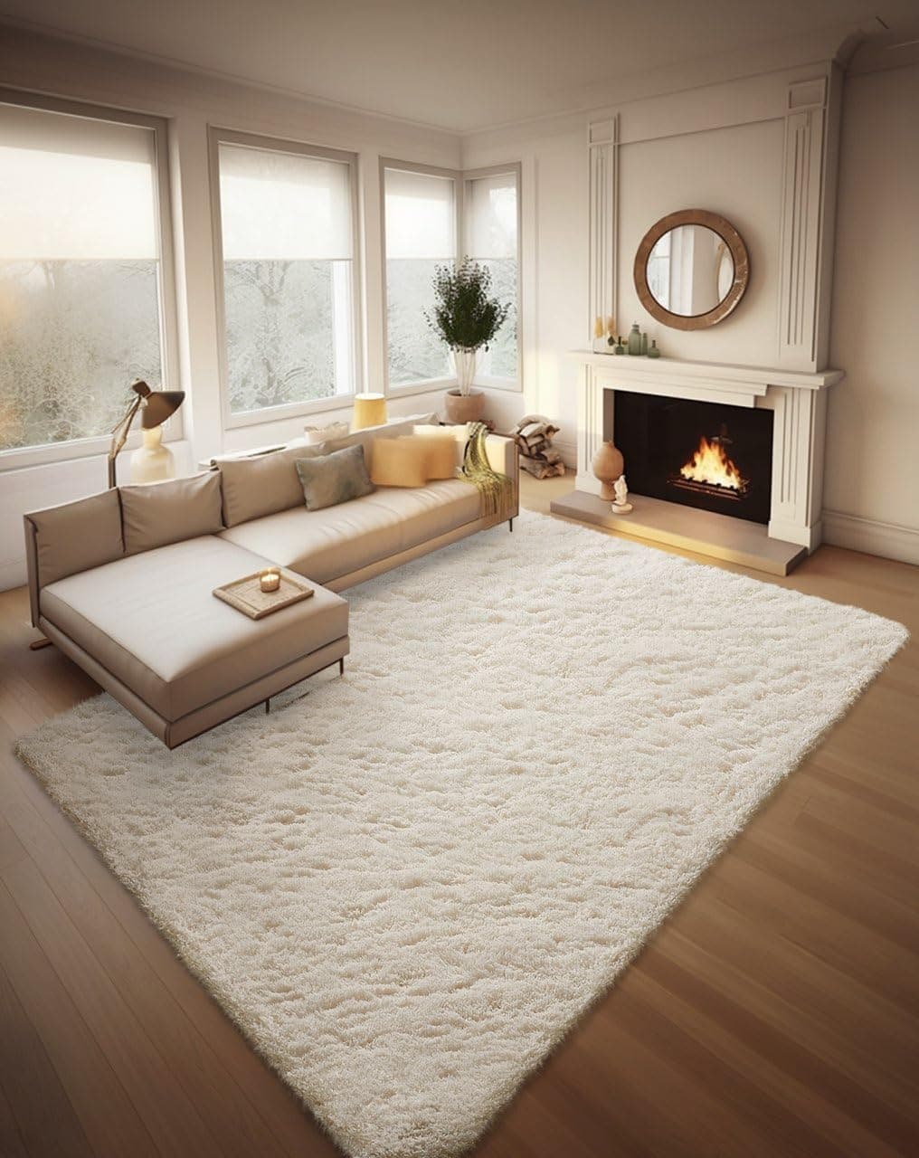 Ophanie 8x10 Washable Area Rug