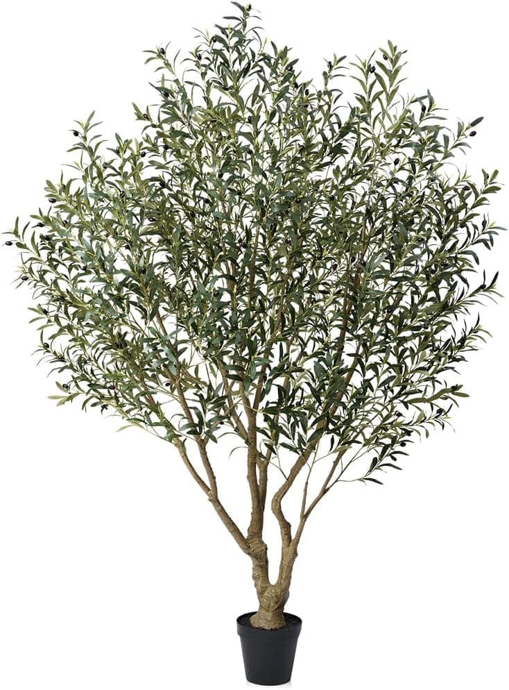 VeriNatural 8ft Faux Olive Tree